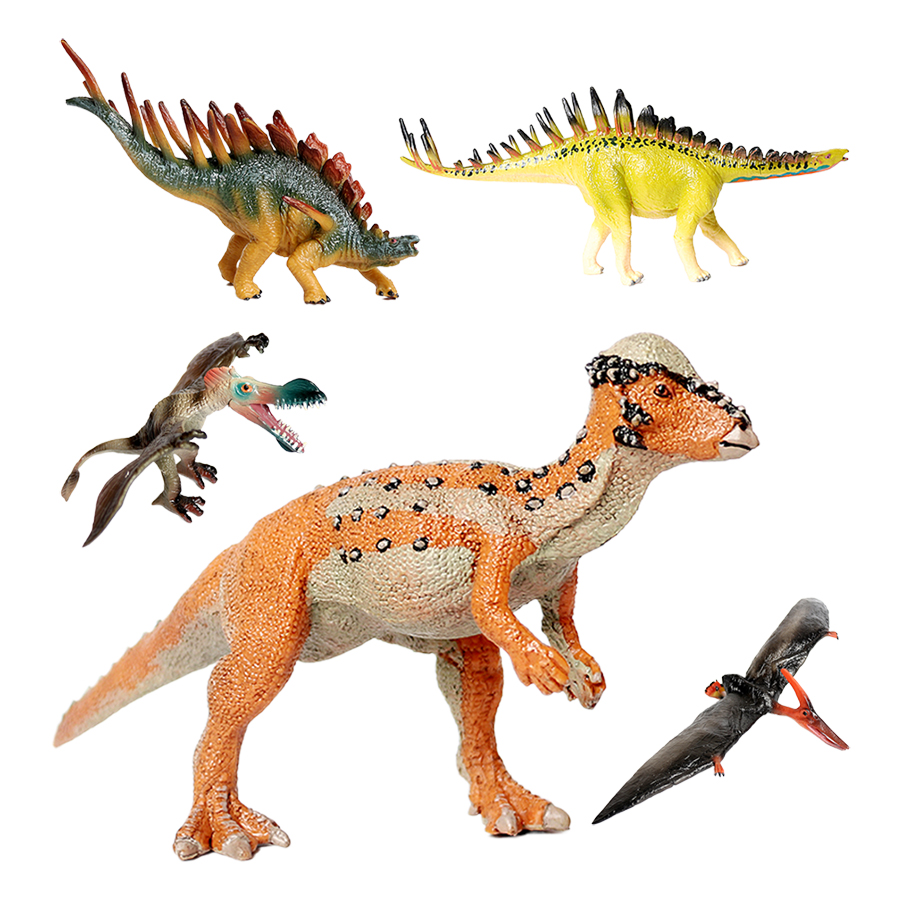 Kids Toys Reviews - Plastik Tarih Öncesi Dinozor Hayvan Figürleri