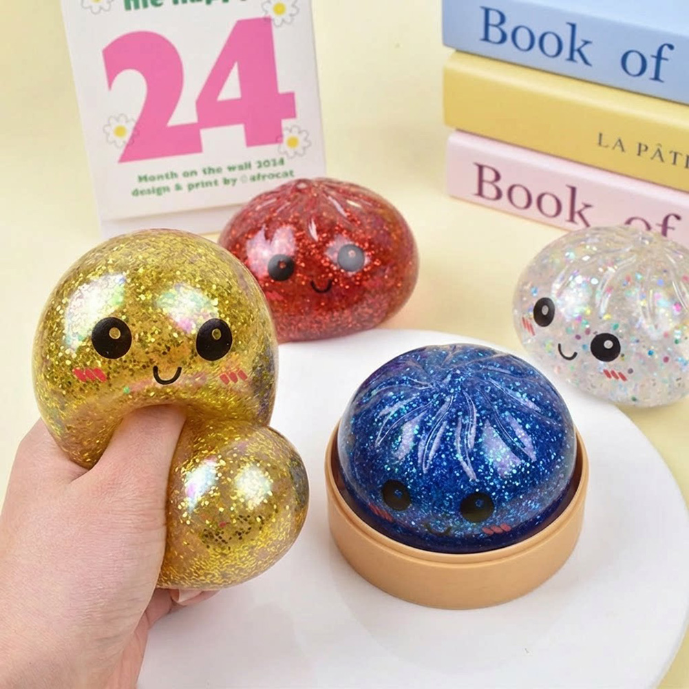 Kids Toys Dumplings - Çocuklar ve Yetişkinler için Buns Squishies