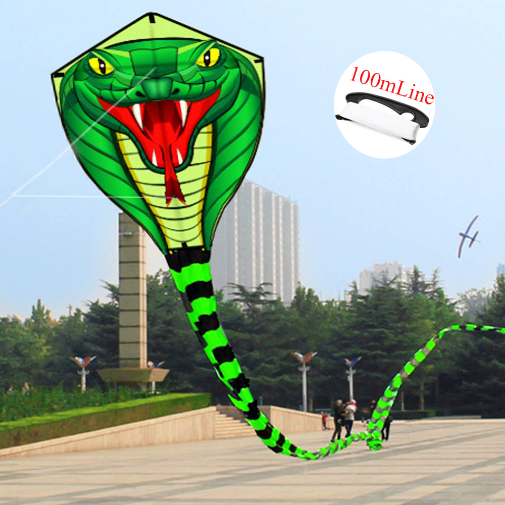 Kite Wind Outdoor - Büyük 8/15m Yılan / Güçlü Kobra