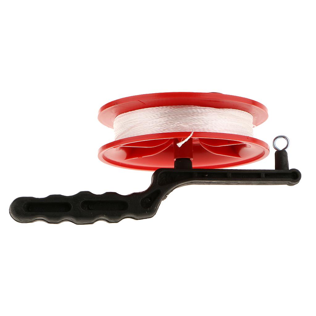Kite Wind Outdoor - Kırmızı Uçurtma Çekme Makinesi Tek/Çift İpli