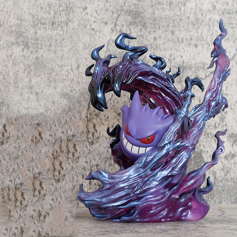 Kids Toys Variety - 19cm Anime Pokemon Gengar Savaş Versiyonu