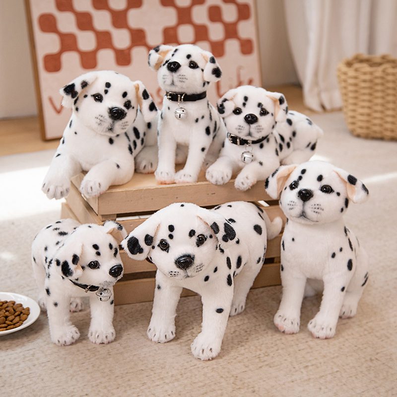 Kids Toys Quality - Yeni Dalmaçyalı Köpek Peluş Oyuncak Sevimli