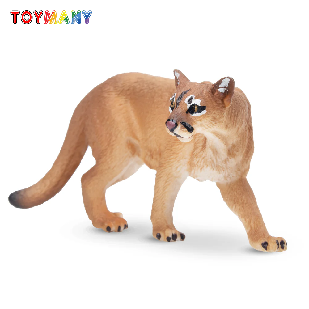 Kids Toys Variety - Toymany Simülasyon Puma Yaban Hayatı Hayvan