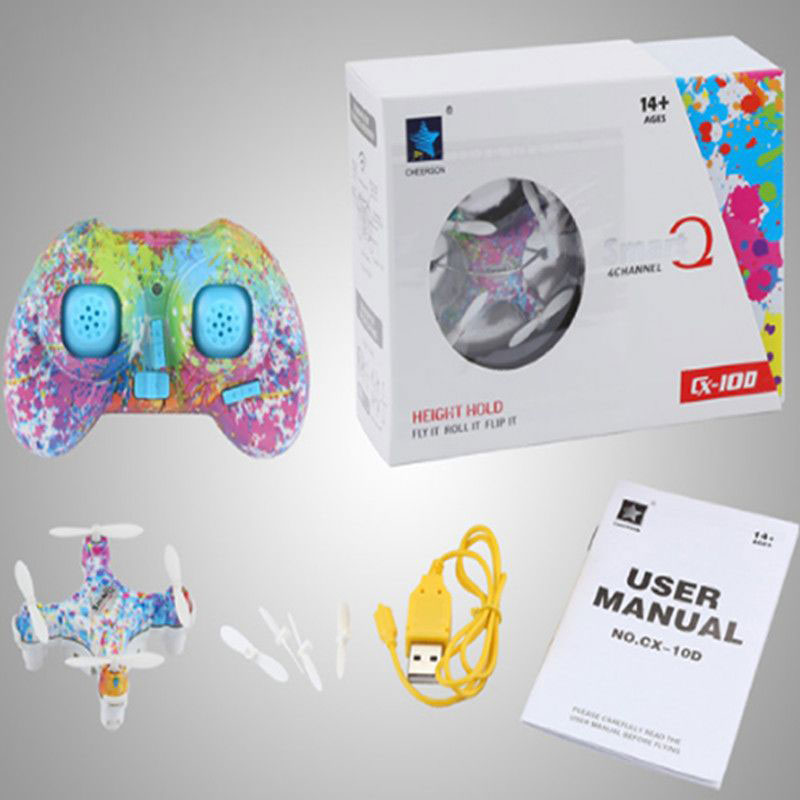 Kids Toys Helicopter - LED ile RC dört pervaneli helikopter