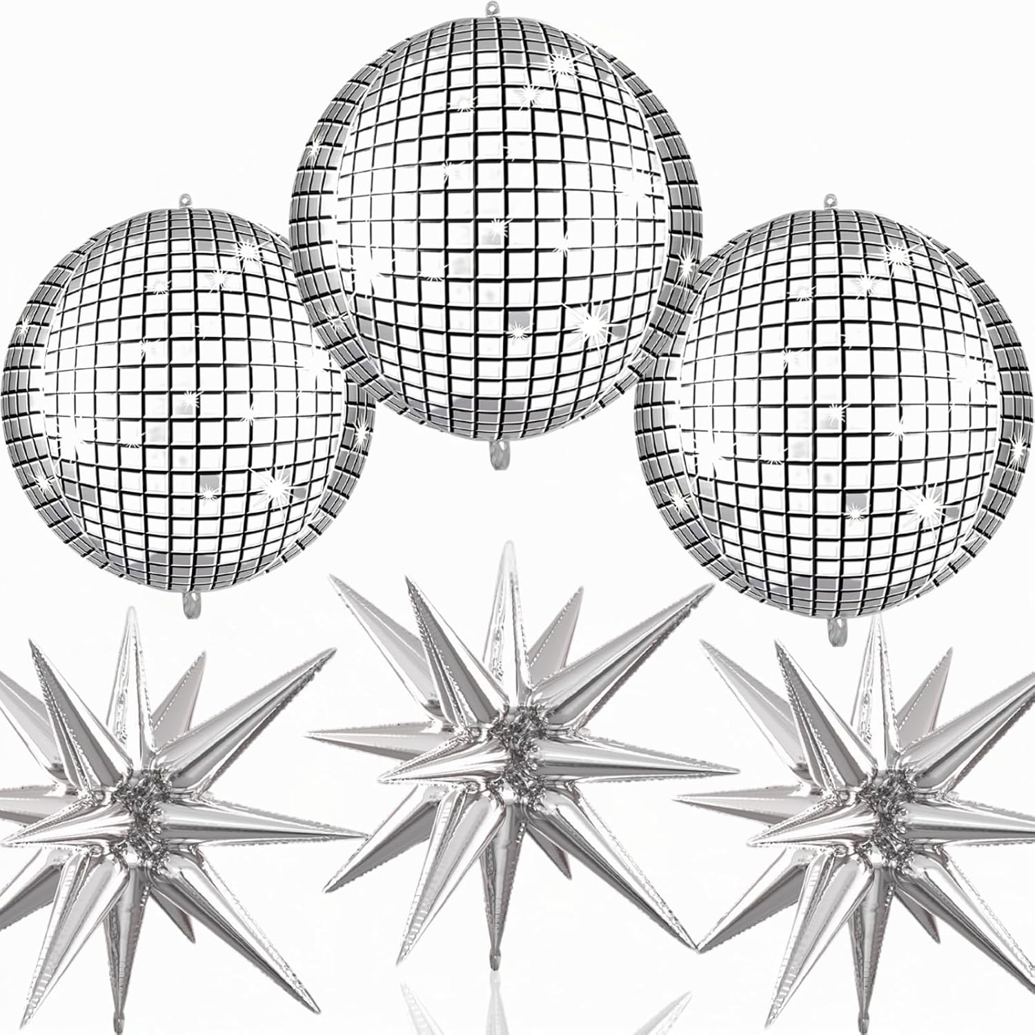 Water Balloon Set - 6 Parça Renkli Su Damlası Balon