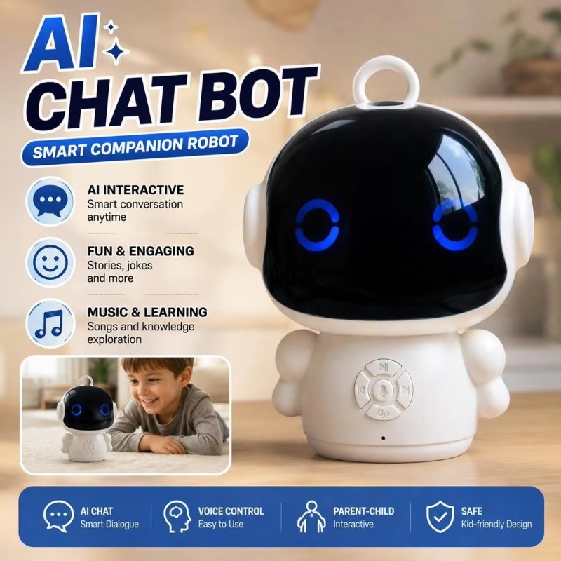 Kids Toys Learning - Akıllı Yapay Zeka Robot Oyuncak WiFi
