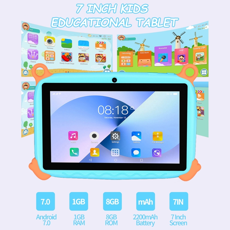 Kids Toys Learning - 7 inç Ekranlı Çocuk Tablet PC,