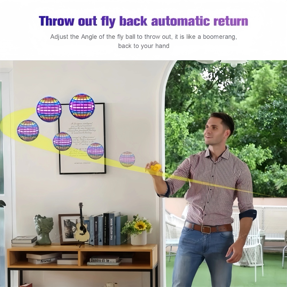 Uçan Küre Bumerang Topu LED Iş - Kids Toys Helicopter incelemesi ve fiyatı