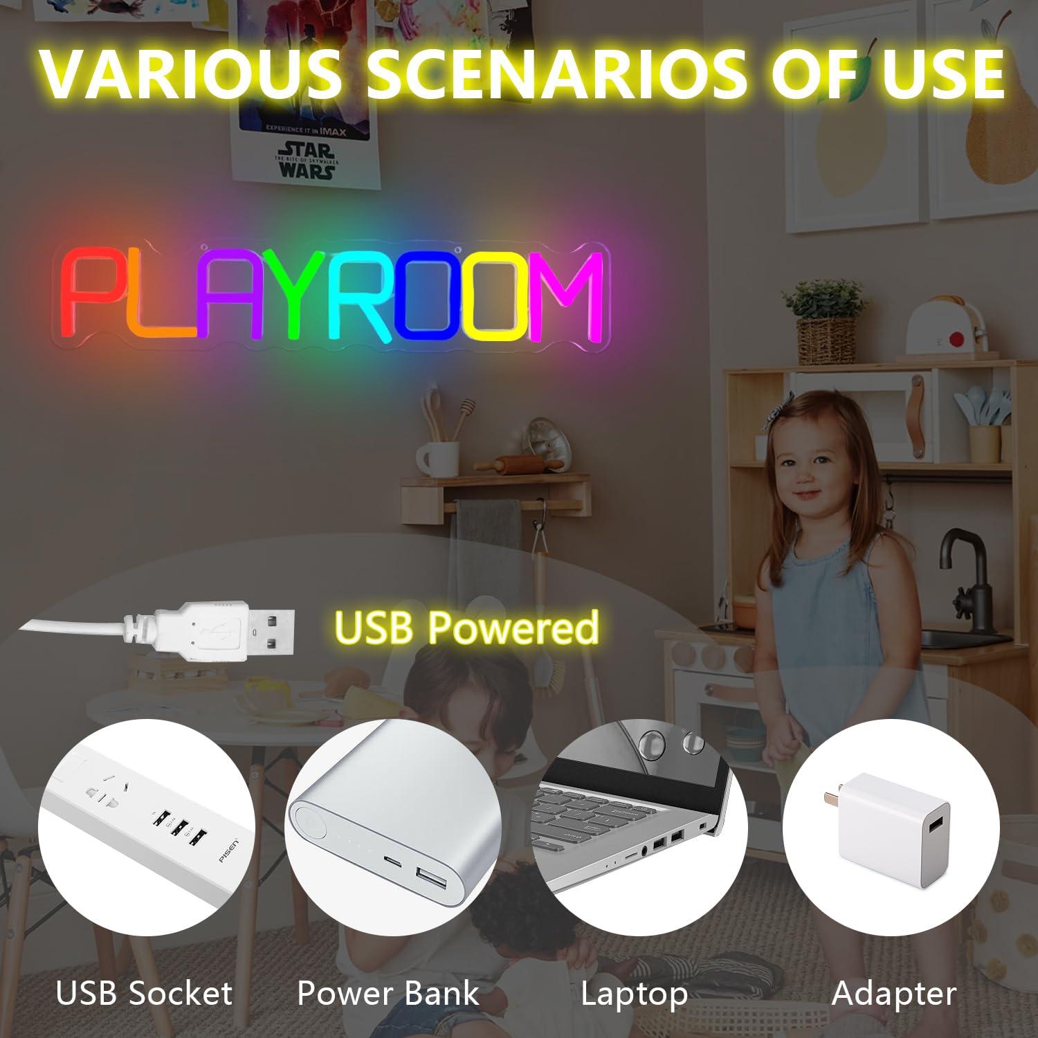 Oyun Odası Neon Tabelası, USB  - Kids Play Zone Toys incelemesi ve fiyatı