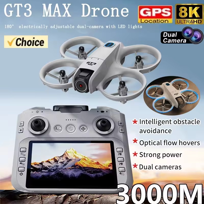 2026 GT3Max HD 8K RC Drone Gen - Kids Toys Helicopter incelemesi ve fiyatı