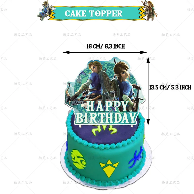 Karikatür Zelda Tema DIY Balon - Banner Kids Toys incelemesi ve fiyatı