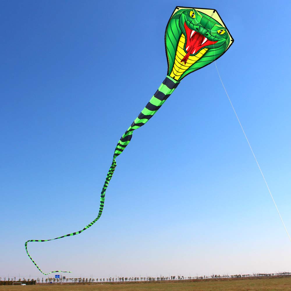 Büyük 8/15m Yılan / Güçlü Kobr - Kite Wind Outdoor incelemesi ve fiyatı