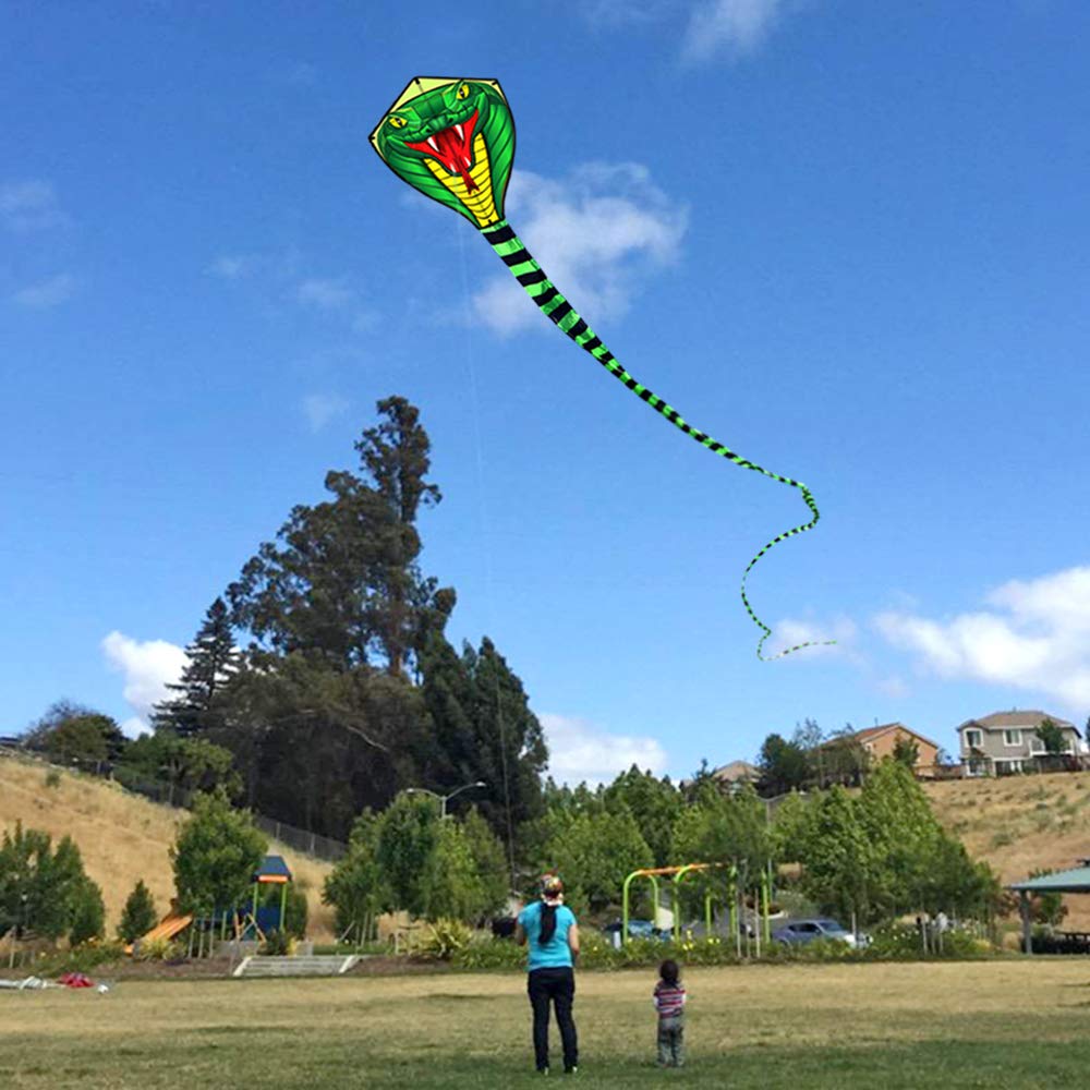 Büyük 8/15m Yılan / Güçlü Kobr - Kite Wind Outdoor incelemesi ve fiyatı