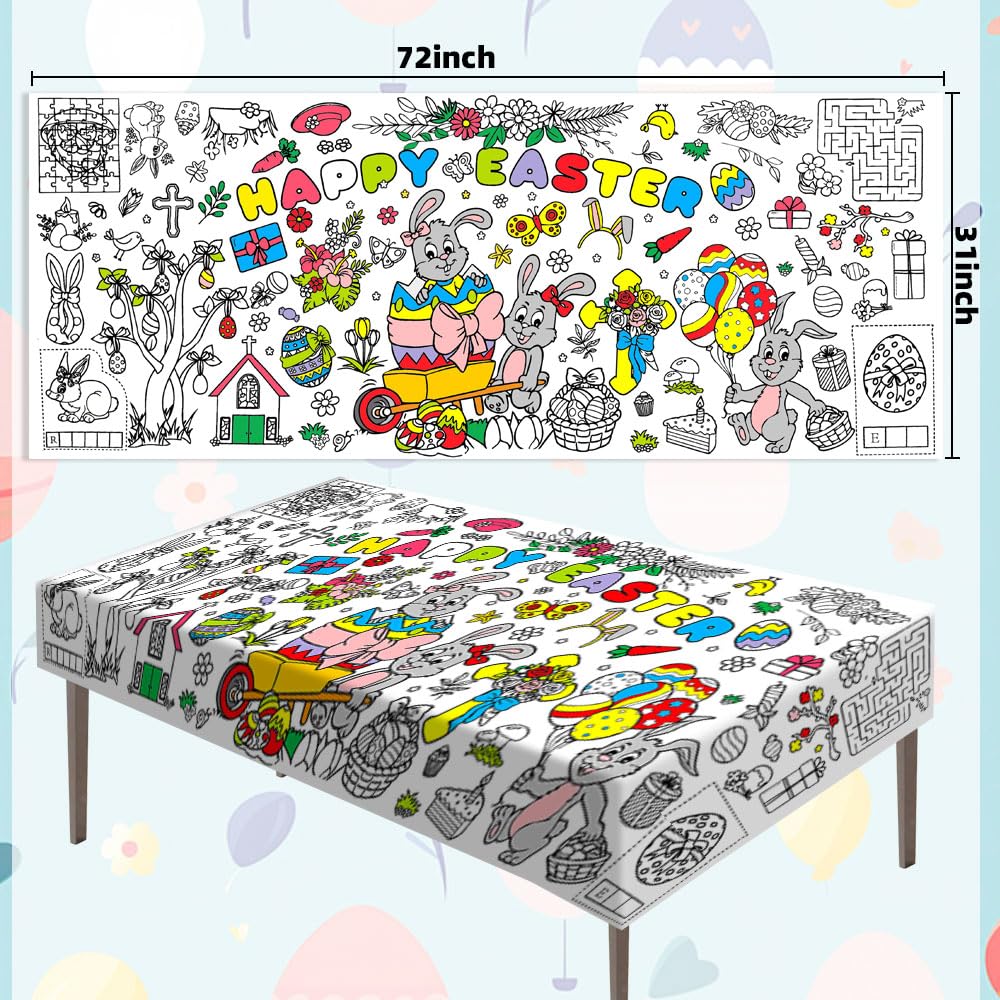 Paskalya Boyama Masa Örtüsü Ço - Banner Kids Toys incelemesi ve fiyatı