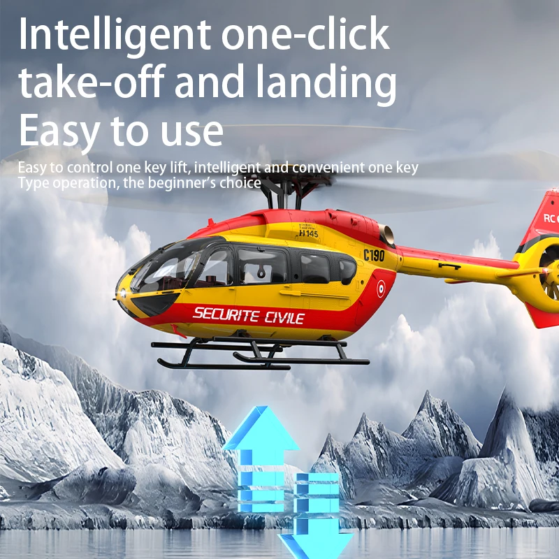 C190 RC Helikopter 2.4G 6 Ekse - Kids Toys Helicopter incelemesi ve fiyatı