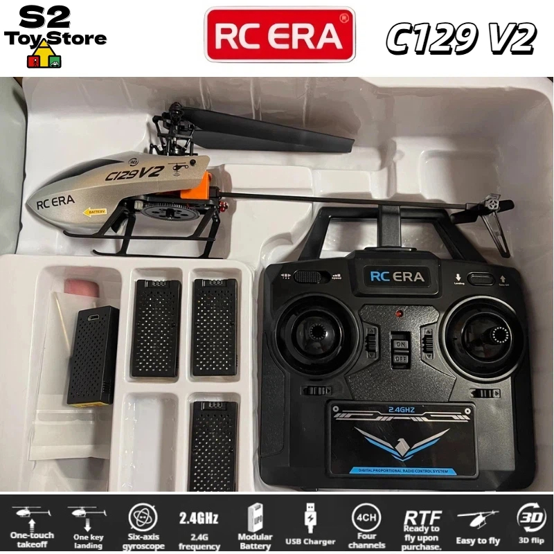 RC ERA C129V2 4 Kanallı 2.4GHz - Kids Toys Helicopter incelemesi ve fiyatı