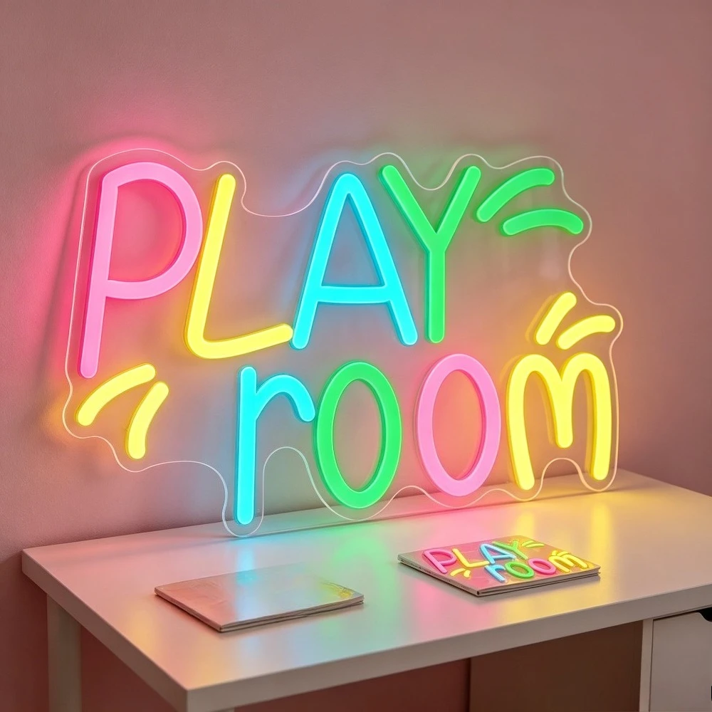 Oyun Odası Neon Tabelası Duvar - Kids Play Zone Toys incelemesi ve fiyatı