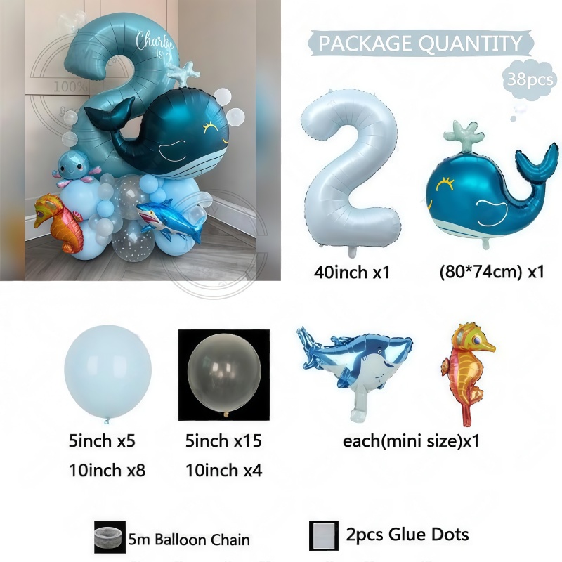 38 Parça Okyanus Hayvanı Temal - Water Balloon Set incelemesi ve fiyatı